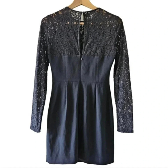 Aritzia Babaton Masaki Black Bustier Lace Mini Dress Size 2. - Picture 12 of 15